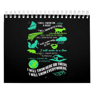 Calendrier Je Nagerai Ici Ou Là Je Nagerai Partout