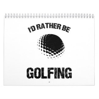 Calendrier Je Préférerais Faire Du Golf