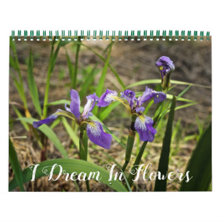 Calendrier - Je rêve en fleurs