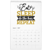 Calendrier Je suis coiffeur (Mar 2027)