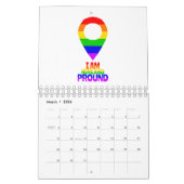 Calendrier Je suis ici et fière LGBT (Mar 2026)