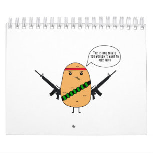 Calendrier Je suis une pomme de terre dure