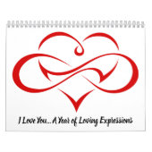 Calendrier Je T'Aime... Une Année D'Expressions Amoureuses (Protection)