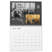 Calendrier Jean Sebastian Bach (Jan 2026)