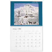 Calendrier Jennifer Lake Célébrer l'Oregon pendant 50 ans! (Jan 2026)