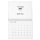 Calendrier J'espère que les Aliens me croient (Jan 2027)