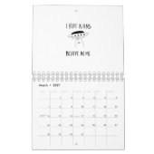 Calendrier J'espère que les Aliens me croient (Mar 2027)