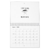 Calendrier J'espère que les Aliens me croient (Mar 2026)