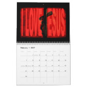 Calendrier Jésus Jésus (Feb 2027)