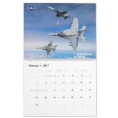 Calendrier JETS À AILES D'OR - Aviation Navale (Feb 2027)