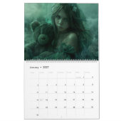 Calendrier Jeune Fille  (Jan 2027)