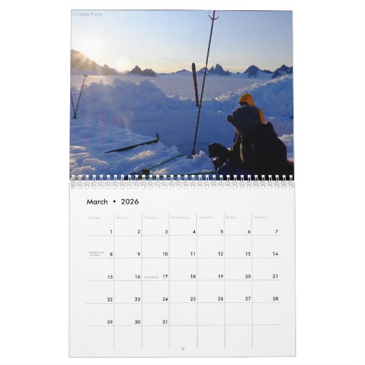 Calendrier JIRP 2024 Icefield (Mar 2026)