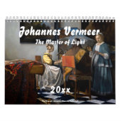 Calendrier Johannes Vermeer (Protection)