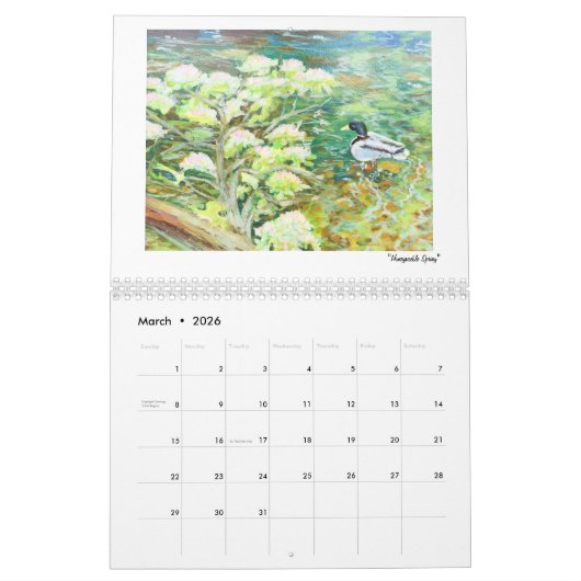 Calendrier John Suess Fine Art 2024 (Mar 2026)