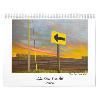 Calendrier John Suess Fine Art 2024