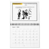 Calendrier JOKEAPP TV ® Cartoon Calendar 2014 (Mar 2026)