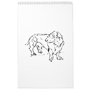 Calendrier Joli chien saucisse Dachshund – 2027