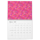 Calendrier Joli cœur coloré (Feb 2027)