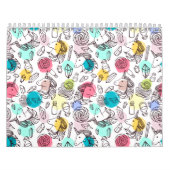 Calendrier Joli Motif Unicorn (Protection)