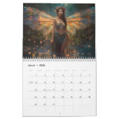 Calendrier Jolie fée magique Fae Imaginaire femmes (Mar 2026)