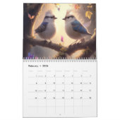 Calendrier Jolies oiseaux 2024 (Feb 2026)