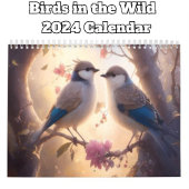 Calendrier Jolies oiseaux 2024
