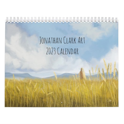Calendrier Jonathan Clark Art 2023 (Protection)