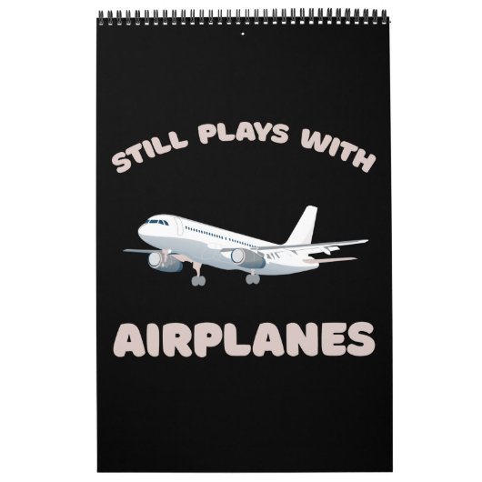 Calendrier Joue toujours avec les avions (Protection)