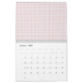 Calendrier Journée d'appréciation de l'enseignant (Jan 2027)