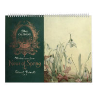 Journées spéciales Vintage Floral Illustration bot
