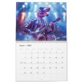 Calendrier Jours de dinos modernes – Une année de fantaisie p (Mar 2027)
