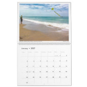 Calendrier Jours de Plage, Différentes Vues (Jan 2027)
