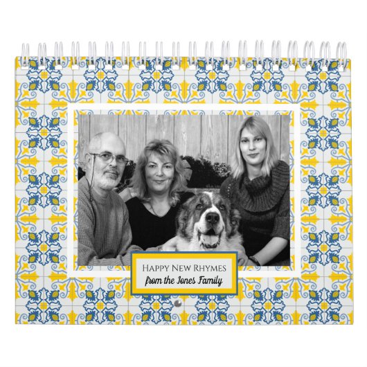 Calendrier Joyeux New Ryhmes de la famille (Protection)