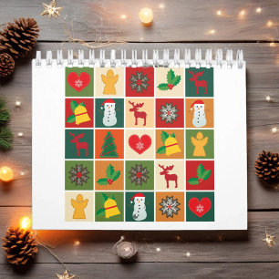 Calendrier Joyeux Noël Bonne Année