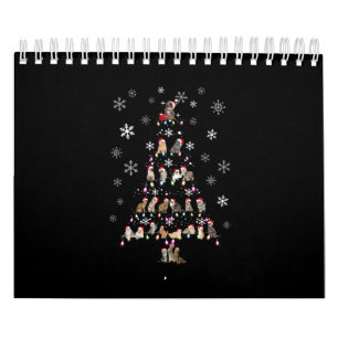 Calendrier Joyeux Noël   Joli sapin de Noël en chats