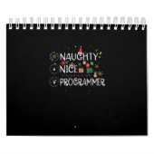 Calendrier Joyeux Noël| Naughty Nice Programmeur (Protection)