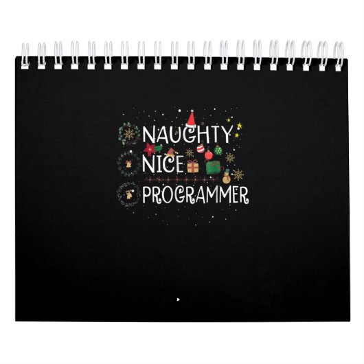 Calendrier Joyeux Noël| Naughty Nice Programmeur (Protection)