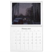 Calendrier Joyful 2026 Calendar with KJV Bible Verses (Feb 2026)