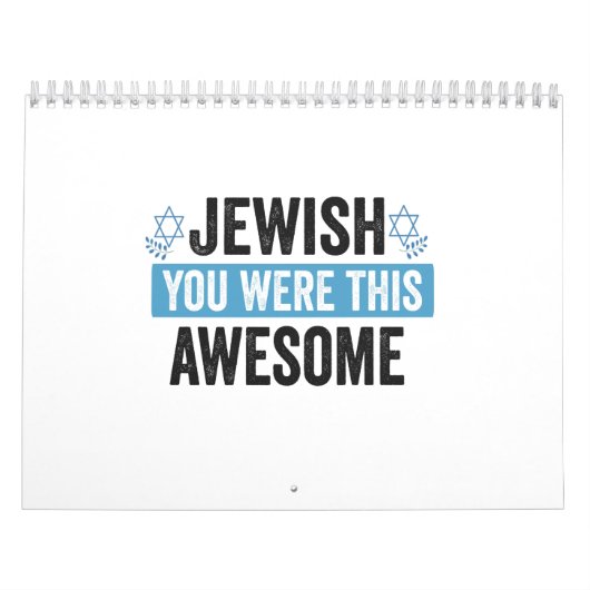 Calendrier Juif Tu Étais Ce Génial Drôle Cadeau Hanoukka (Protection)