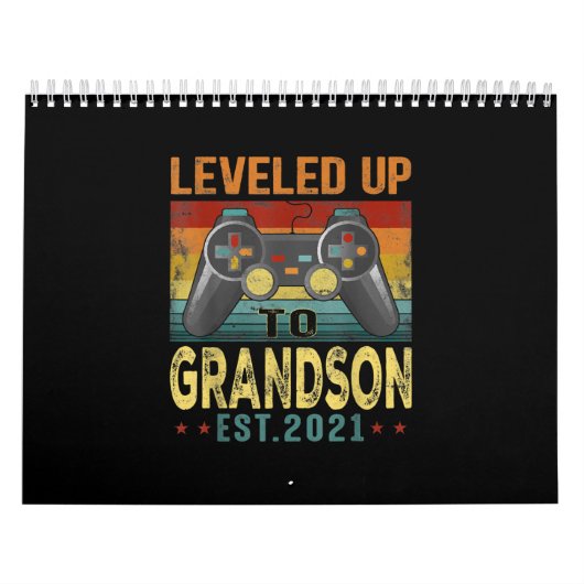 Calendrier Jusqu'Au Gamer Vidéo Grandson 2021 (Protection)