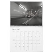 Calendrier juste mots (photos noires et blanches) (Mar 2027)