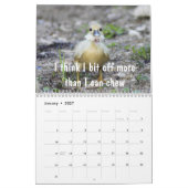 Calendrier Juste Quatre Rires (Jan 2027)