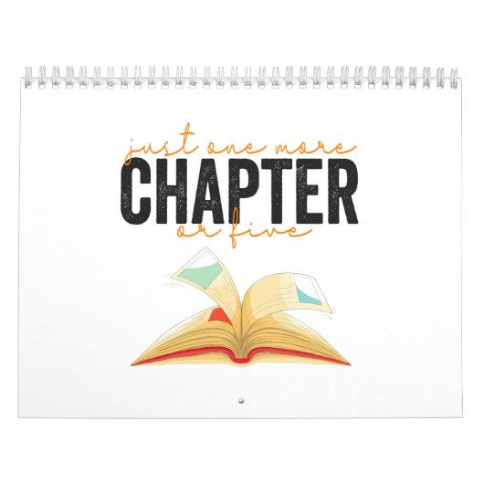Calendrier Juste Un Chapitre De Plus Ou Cinq Amateurs De Livr (Protection)