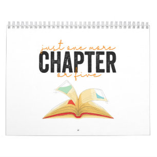 Calendrier Juste Un Chapitre De Plus Ou Cinq Amateurs De Livr