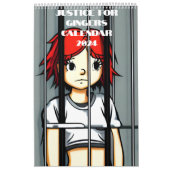 Calendrier Justice pour Gingers (Protection)