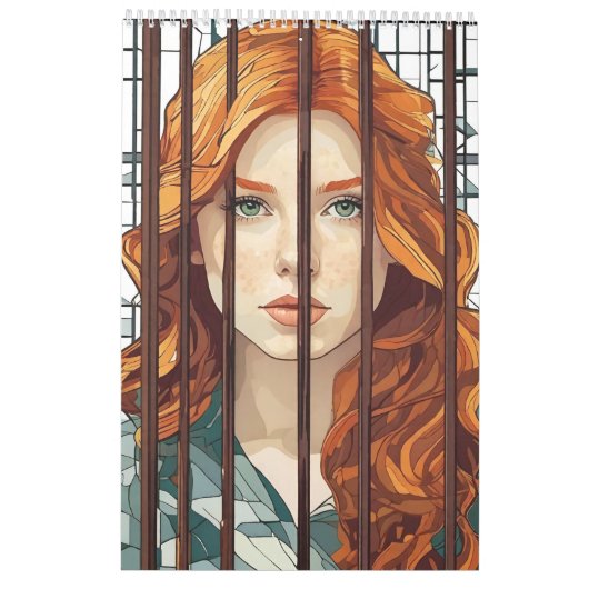 Calendrier Justice pour Gingers (Dos)