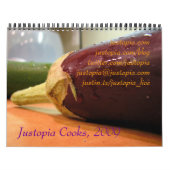 Calendrier Justopia Cooks, 2009 (Protection)
