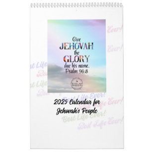 Calendrier JW 2025 "Best Life Ever"