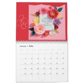 Calendrier JW 2026 Year Text Calendar -Bursting With Color! (Jan 2026)