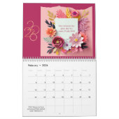 Calendrier JW 2026 Year Text Calendar -Bursting With Color! (Feb 2026)